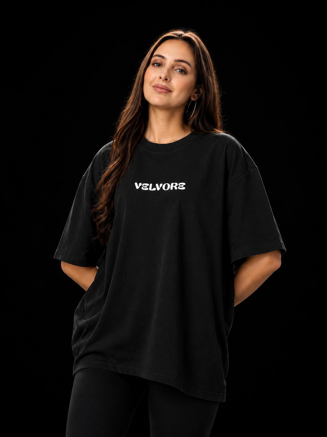 Born Untamed Eagle Graphic Oversized T-Shirt Unisex | Velvore