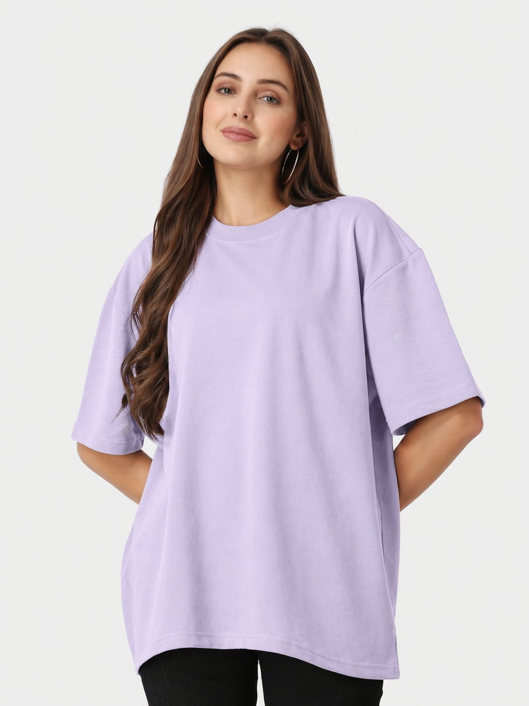 SHUKR "Graceful Silhouette" Heavyweight Oversized Tee