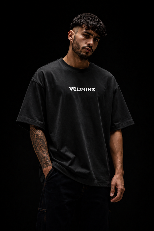 Born Untamed Eagle Graphic Oversized T-Shirt Unisex | Velvore